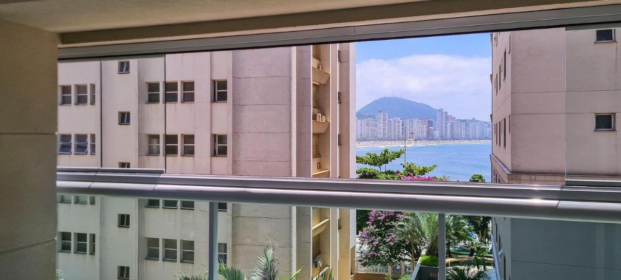 Apto Com Garagem E Lavanderia Em Frente A Praia Γκουαρούχα Εξωτερικό φωτογραφία